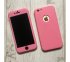 360° kryt silikónový iPhone 6/6S - ružový